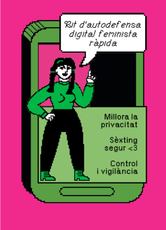 Portada del Kit autodefensa digital feminista ràpida 