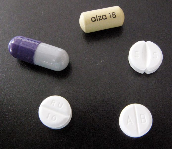 Diferentes presentaciones del metilfenidat