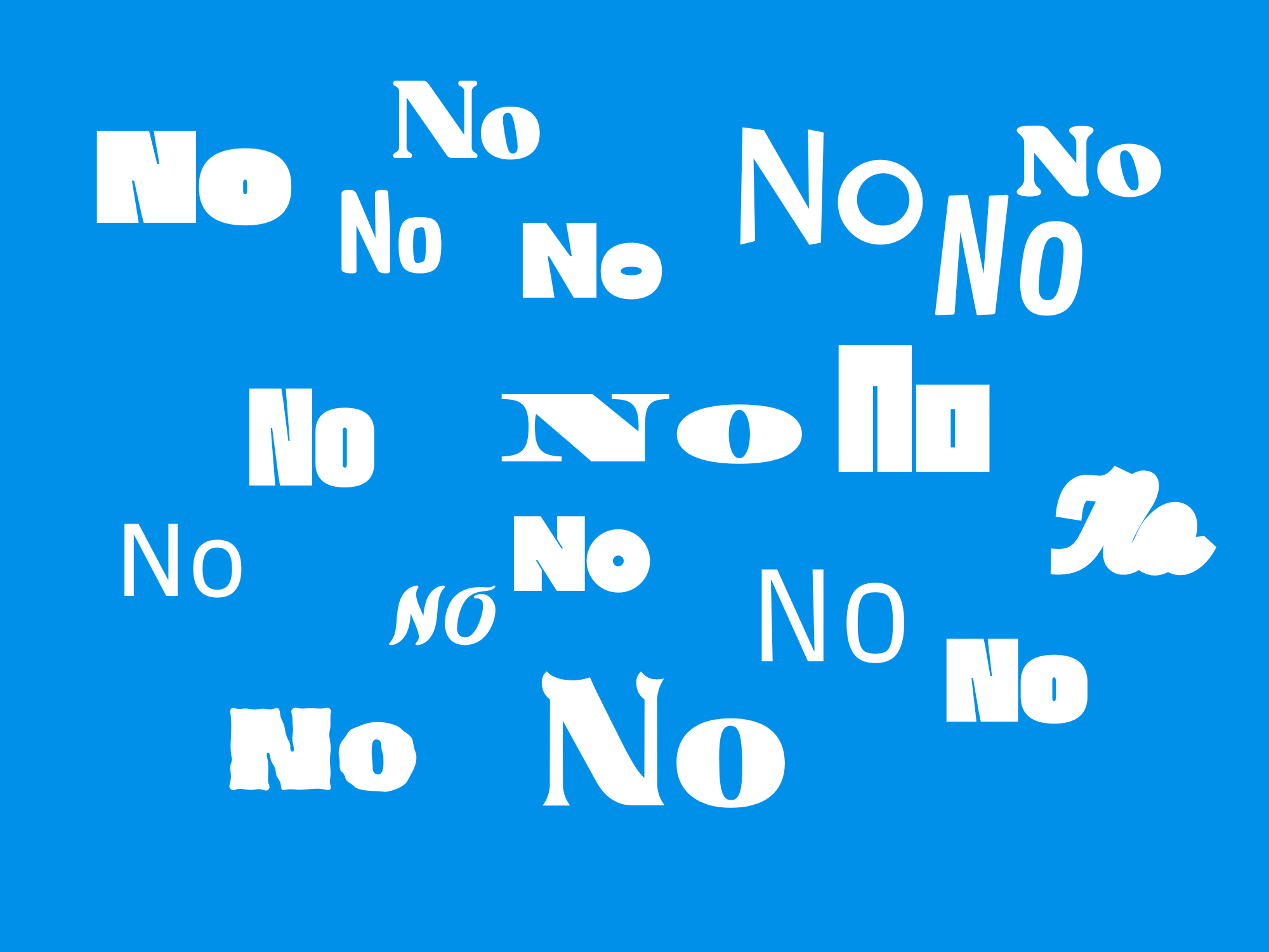 No
