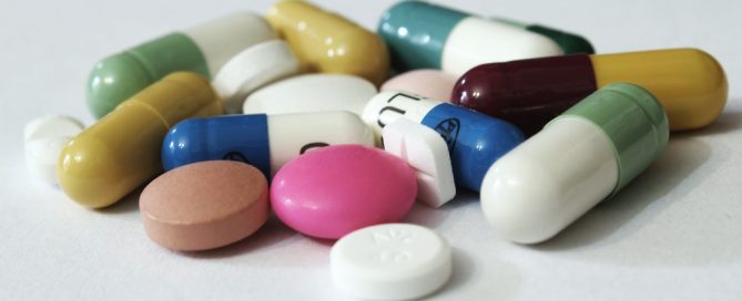 Presentació de diferents psicofàrmacs en pastilles