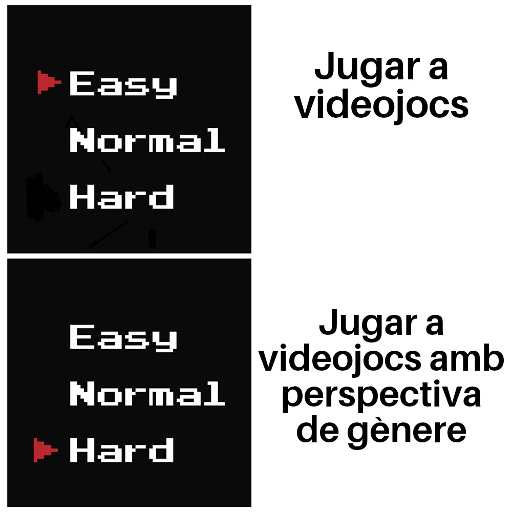 mem sobre masclisme als videojocs